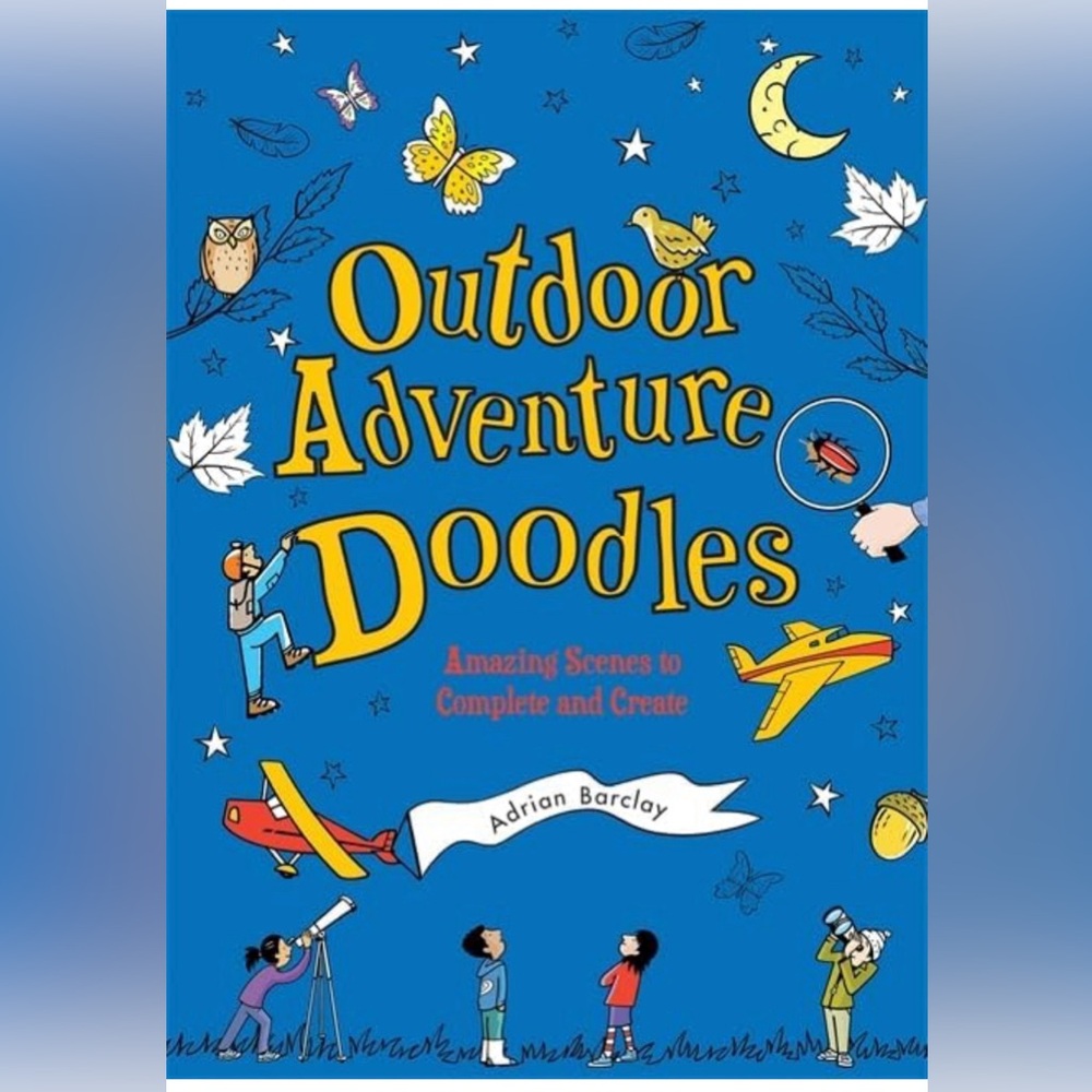 $3 OUTDOOR DOODLE BOOK. NEW. $3 IF BUNDLED